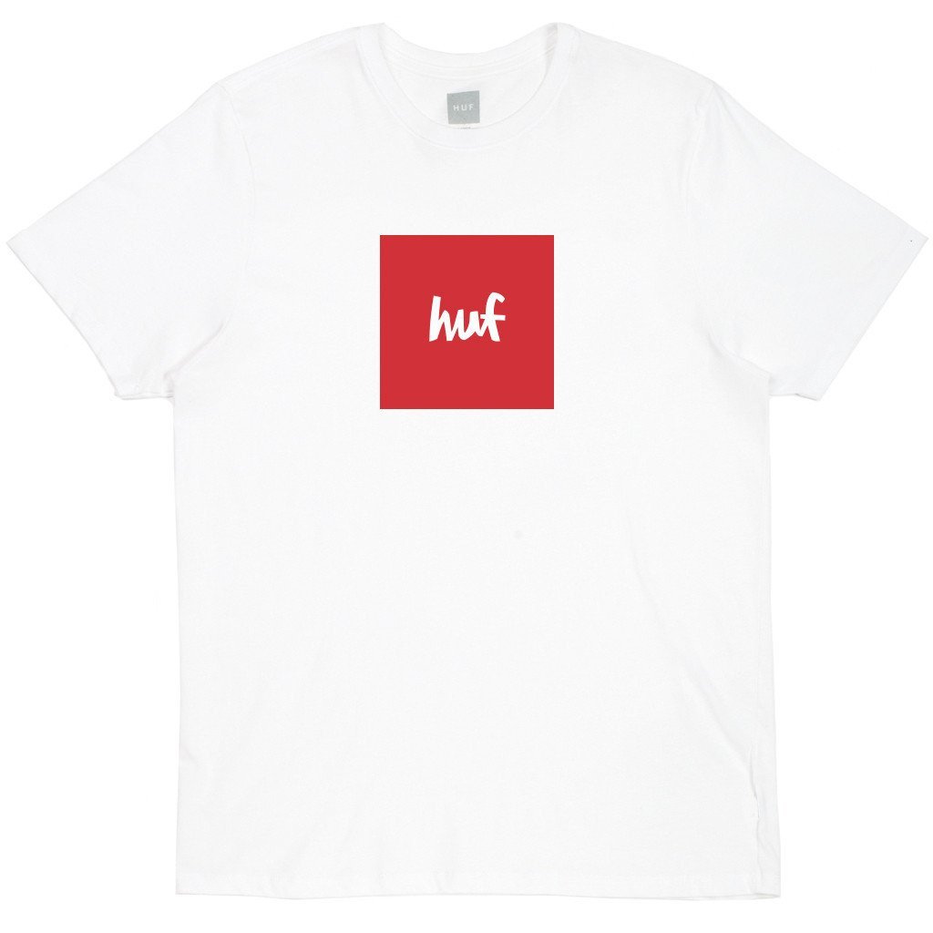 HUF X CHOCOLATE BOX LOGO TEE // WHITE-The Collateral