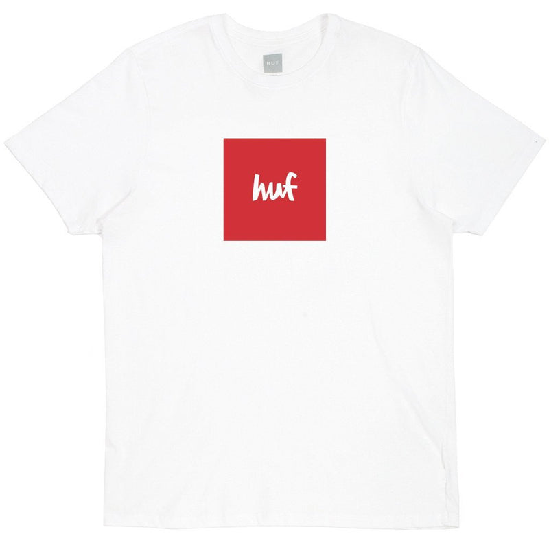 HUF X CHOCOLATE BOX LOGO TEE // WHITE-The Collateral