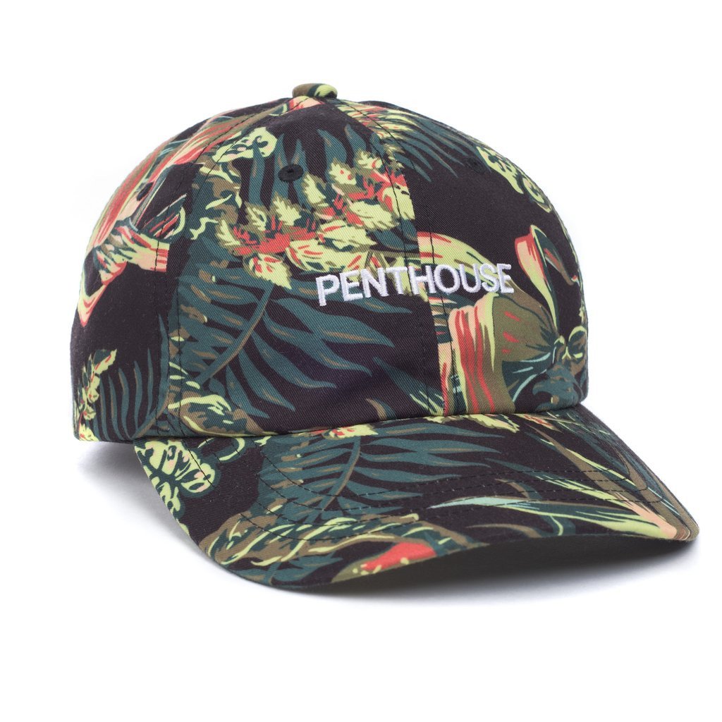 HUF X PENTHOUSE CURVE BRIM HAT \\ PALMS-The Collateral