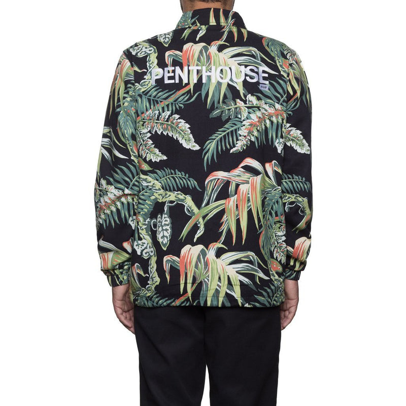 HUF X PENTHOUSE DENIM COACH JACKET \\ PALMS-The Collateral