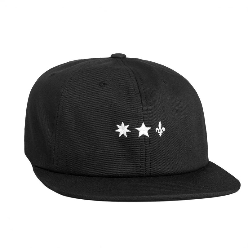 HUF X SAMMY WINTER 6 PANEL // BLACK-The Collateral