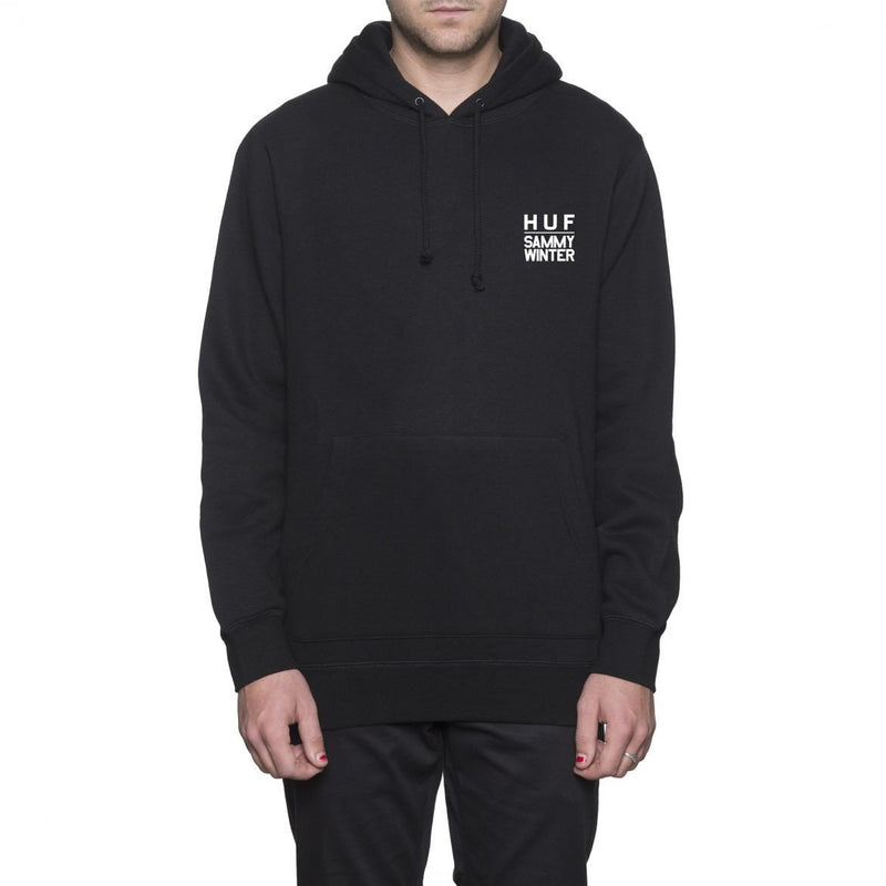 HUF X SAMMY WINTER PULLOVER HOOD // BLACK-The Collateral