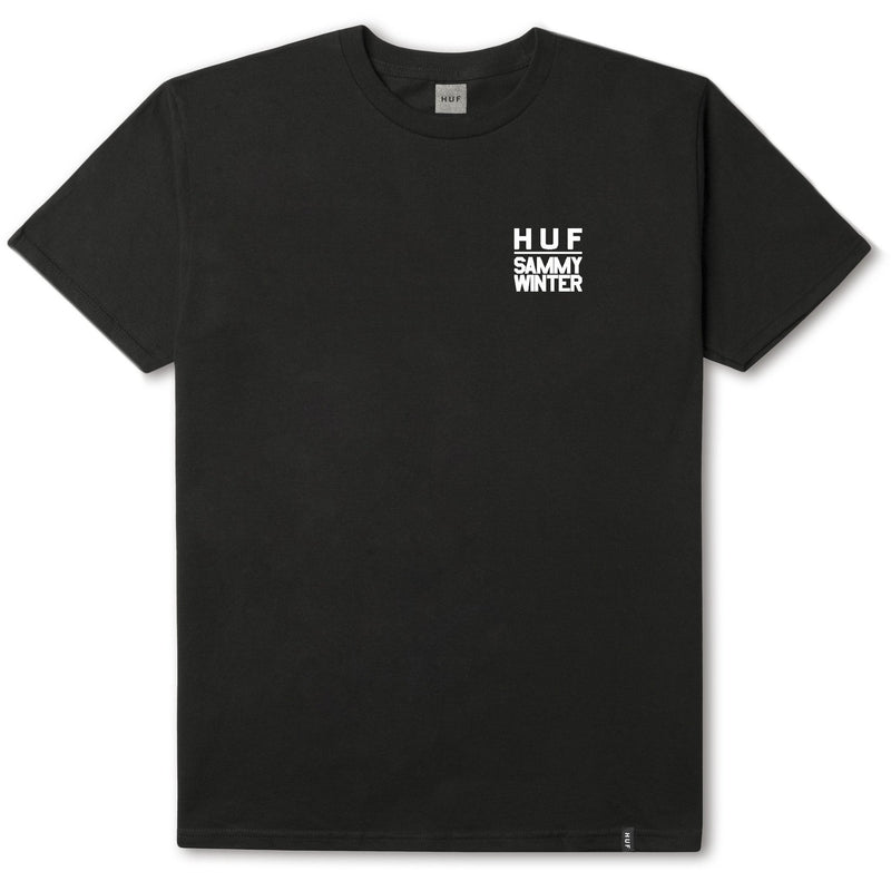 HUF X SAMMY WINTER TEE \\ BLACK-The Collateral