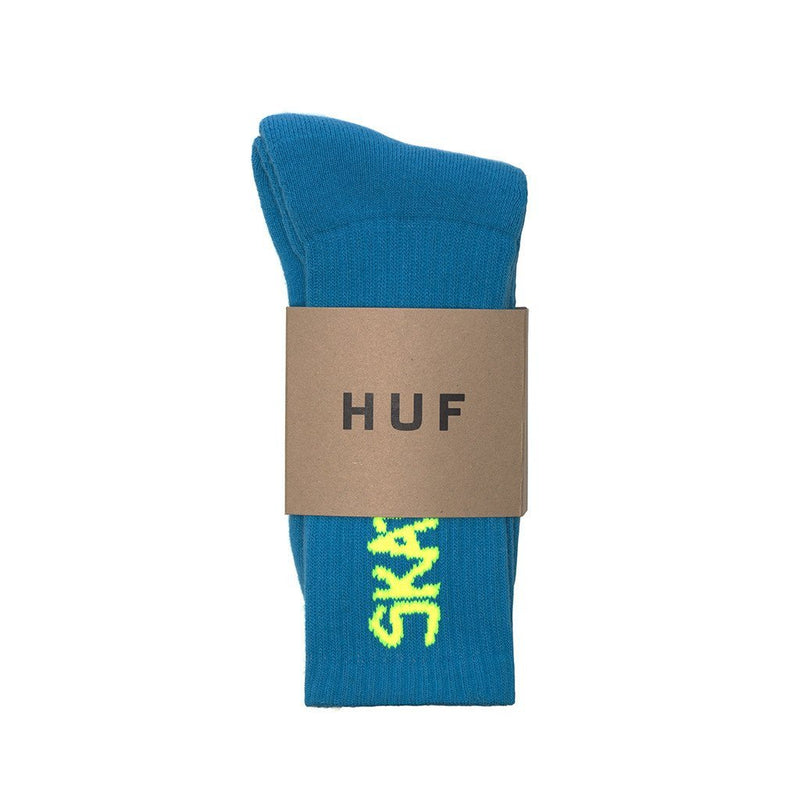HUF X SKATE NYC CREW SOCKS // TURQUOISE-The Collateral