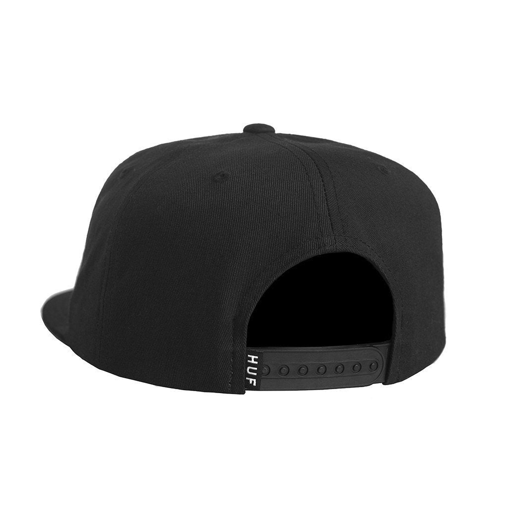 HUF X SKATE NYC SNAPBACK // BLACK-The Collateral