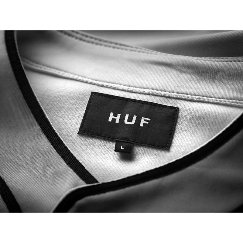 HUF X SPITFIRE BASEBALL JERSEY // WHITE-The Collateral