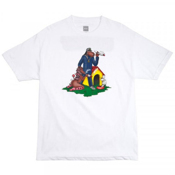 HUF X SNOOP JOE COOL TEE // WHITE