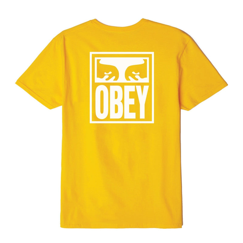 OBEY EYES ICON TEE // GOLD