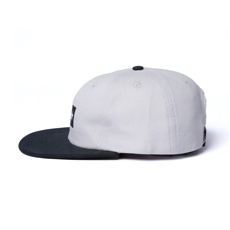 lakai lh123913 gyblk bar logo polo hat greyblack