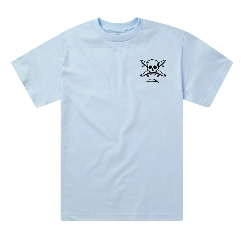 lakai lts123032 lblue street pirate tee light blue