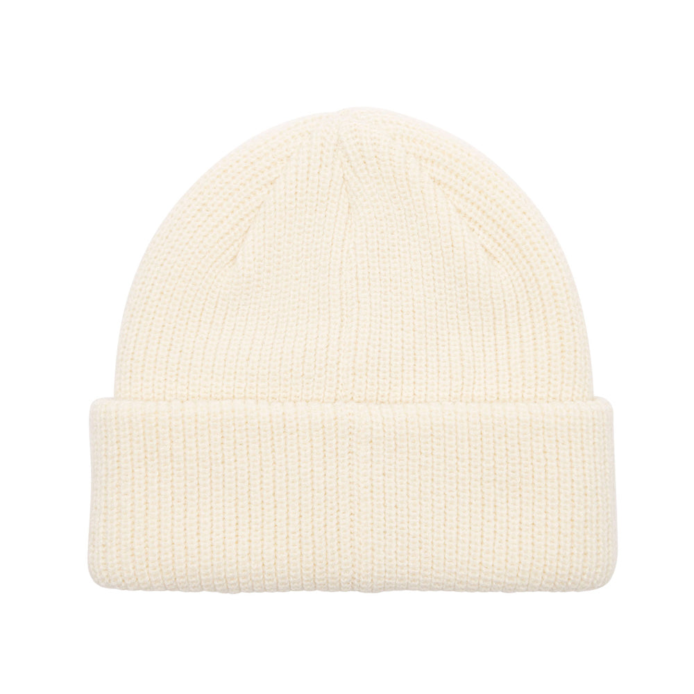 obey 100030195 mid icon patch cuff beanie unbleached