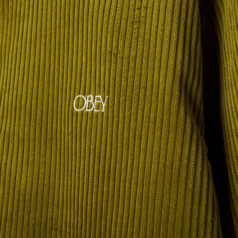 obey 121800499 dibbs jacket olive oil