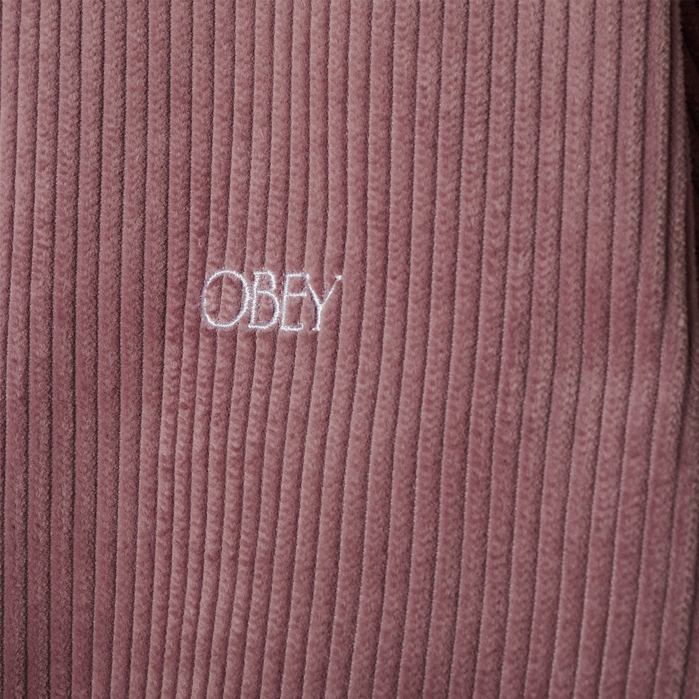 obey 121800499 obey dibbs jacket lilac chalk
