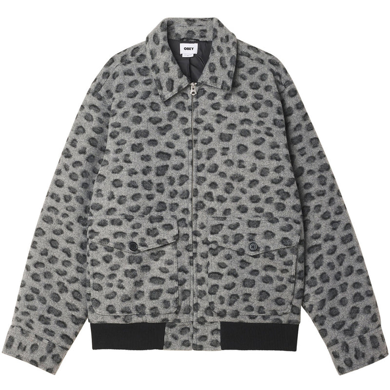 obey 121800505 ages jacket gym grey multi