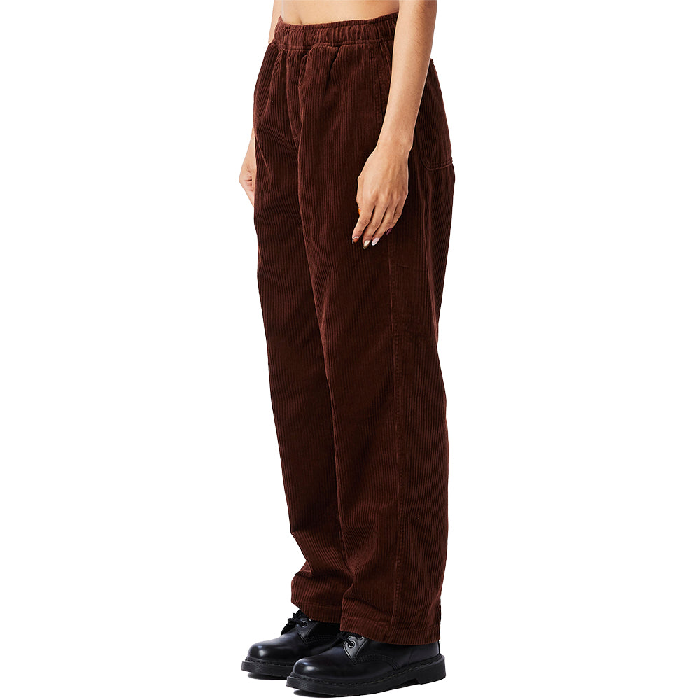 obey 142020195 easy cord pant sepia