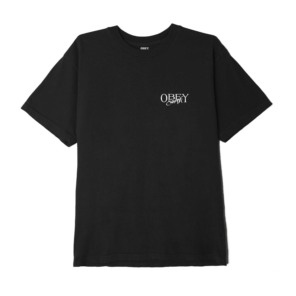 obey 163002687 earth spores tee black