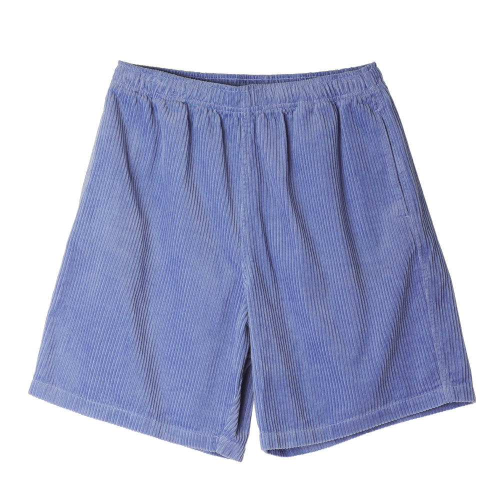 OBEY EASY RELAXED CORDUROY SHORT // IRIS FLOWER – Collateral