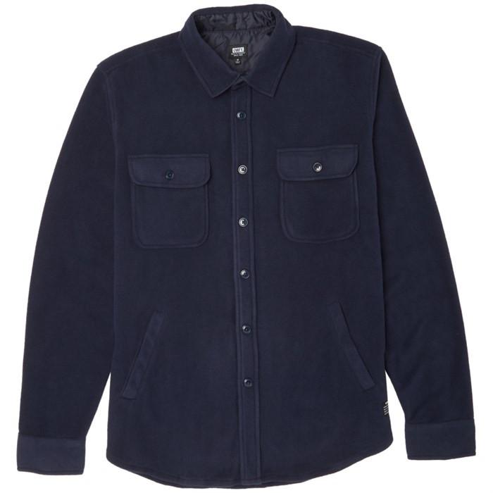 OBEY LAFAYETTE L/S SHIRT // DARK NAVY-The Collateral