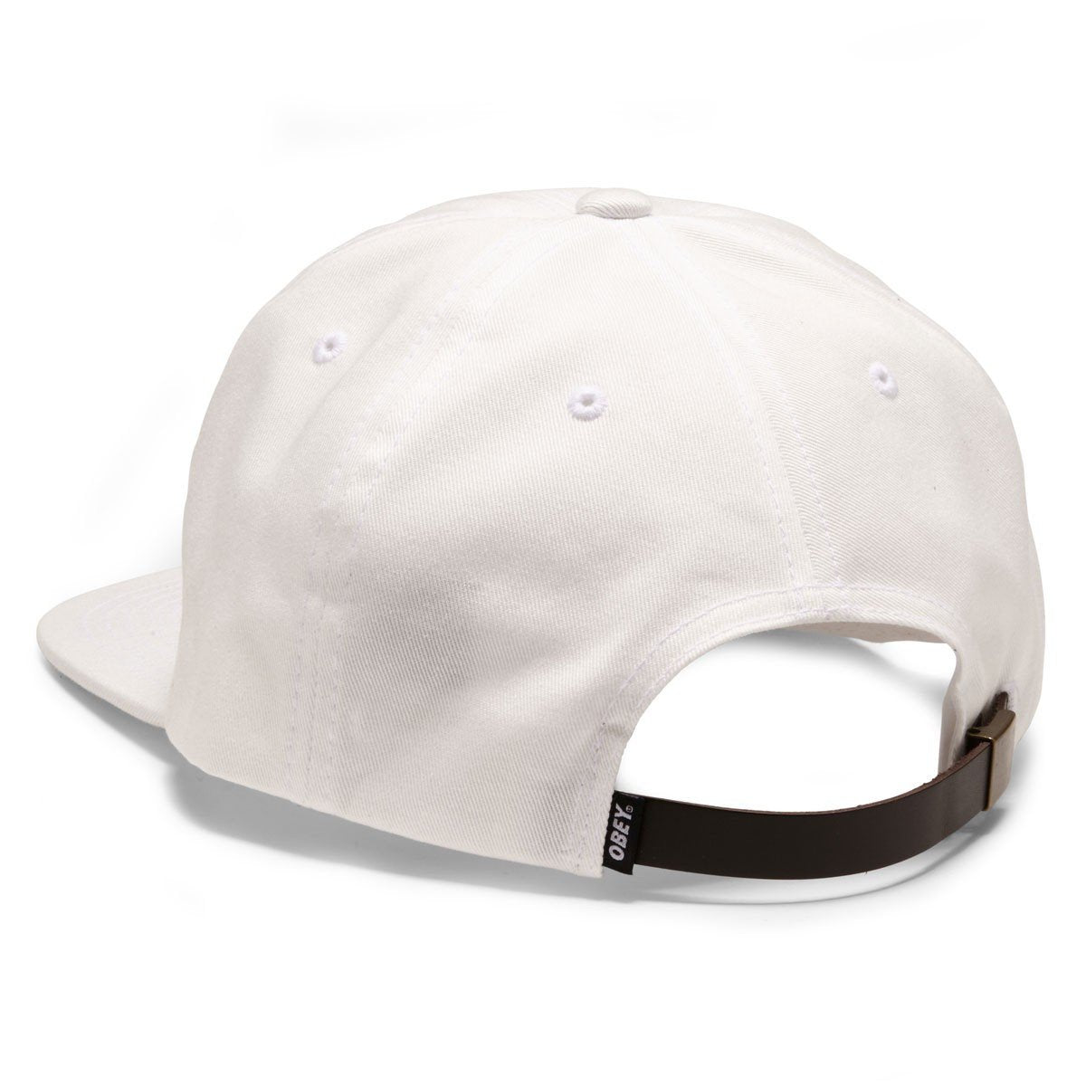 OBEY SICKLE HAT // WHITE-The Collateral