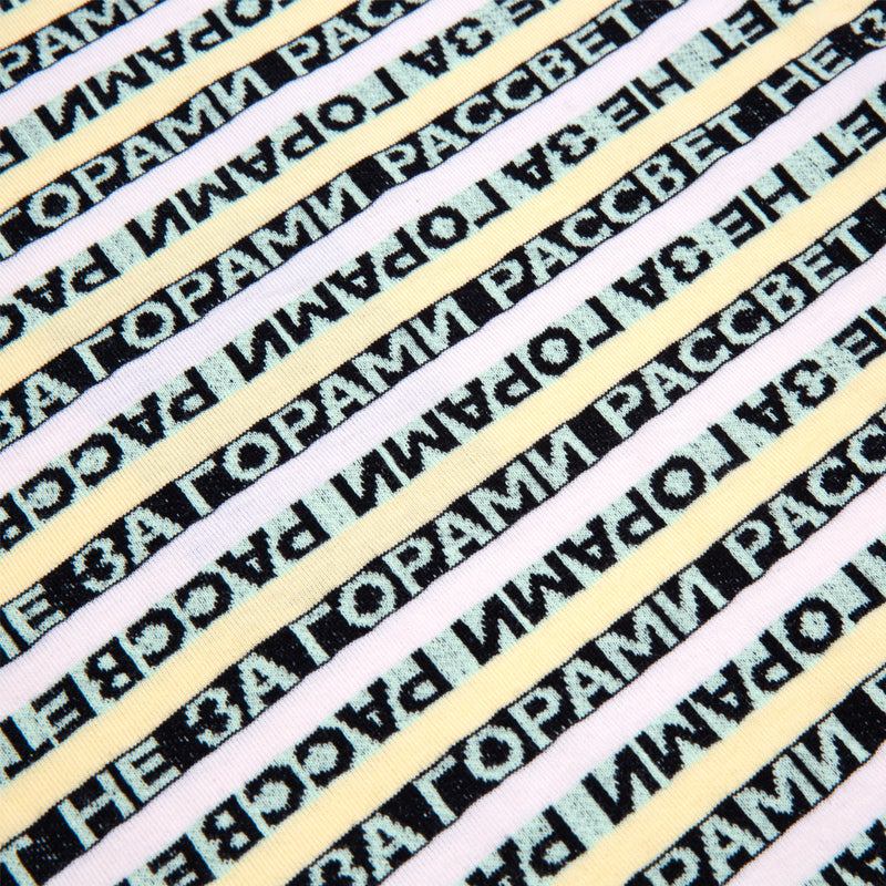 RASSVET STRIPED JACQUARD T-SHIRT // MULTI