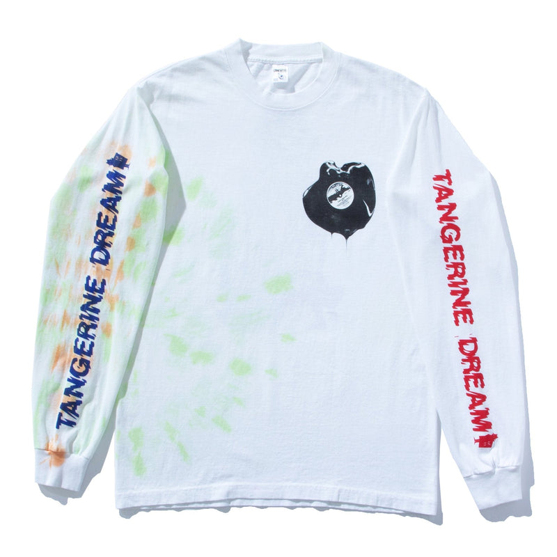 real bad man 0006 melty td ls tee white lime