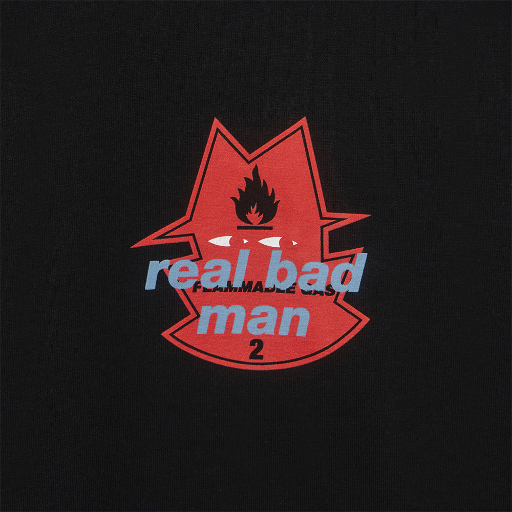 real bad man rbm09005 flammable gas ls tee black