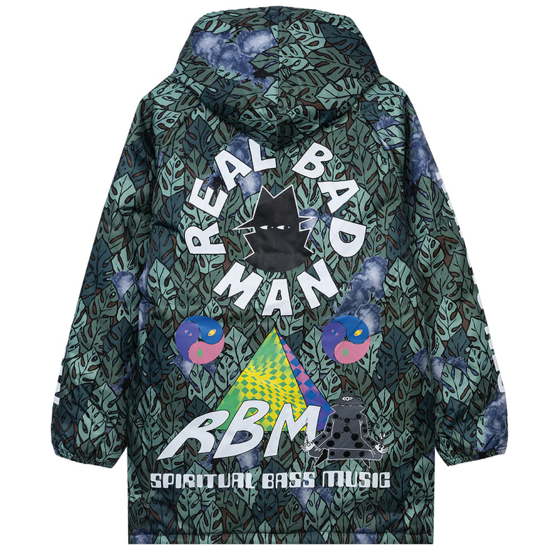 real bad man rbm10025 spiritual bass stadium jacket green jungle