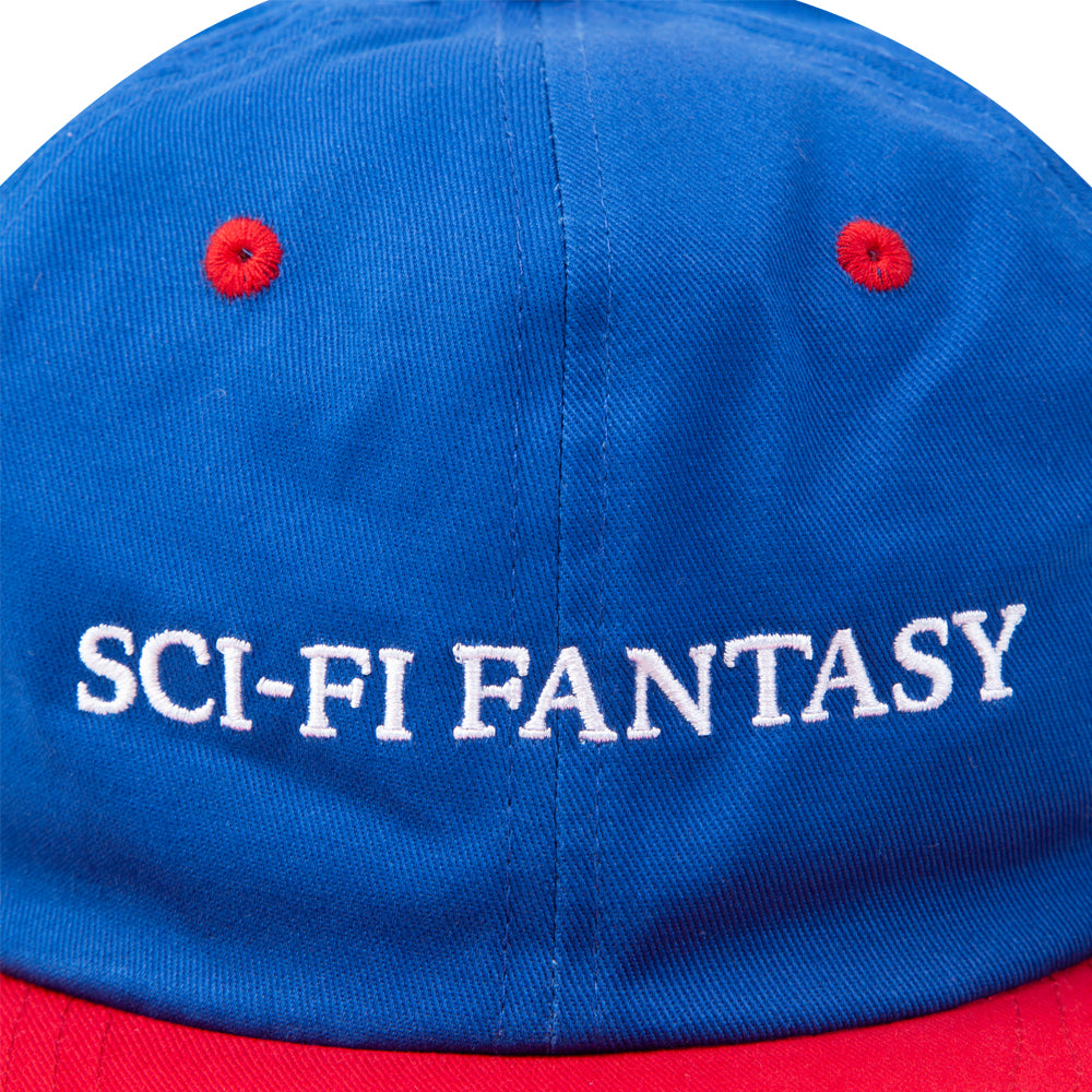 sci fi fantasy sci 03013 04 flat logo hat royal red
