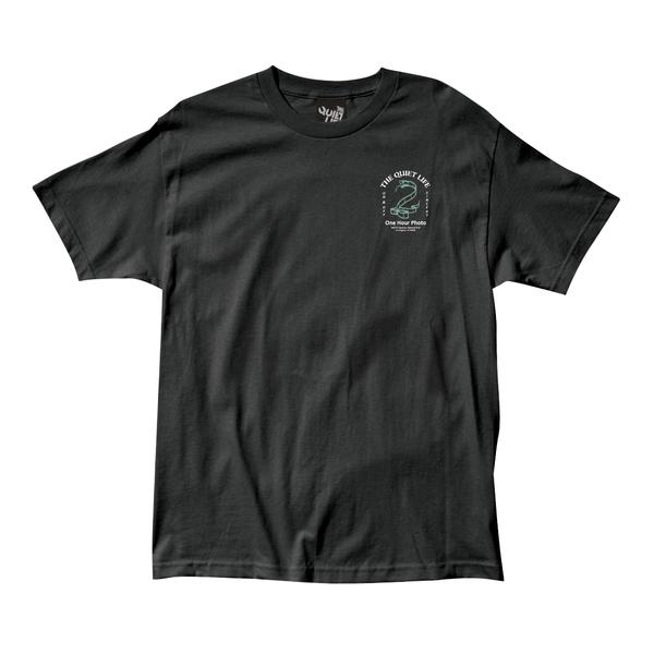THE QUIET LIFE SNAKE FILM S/S TEE // BLACK