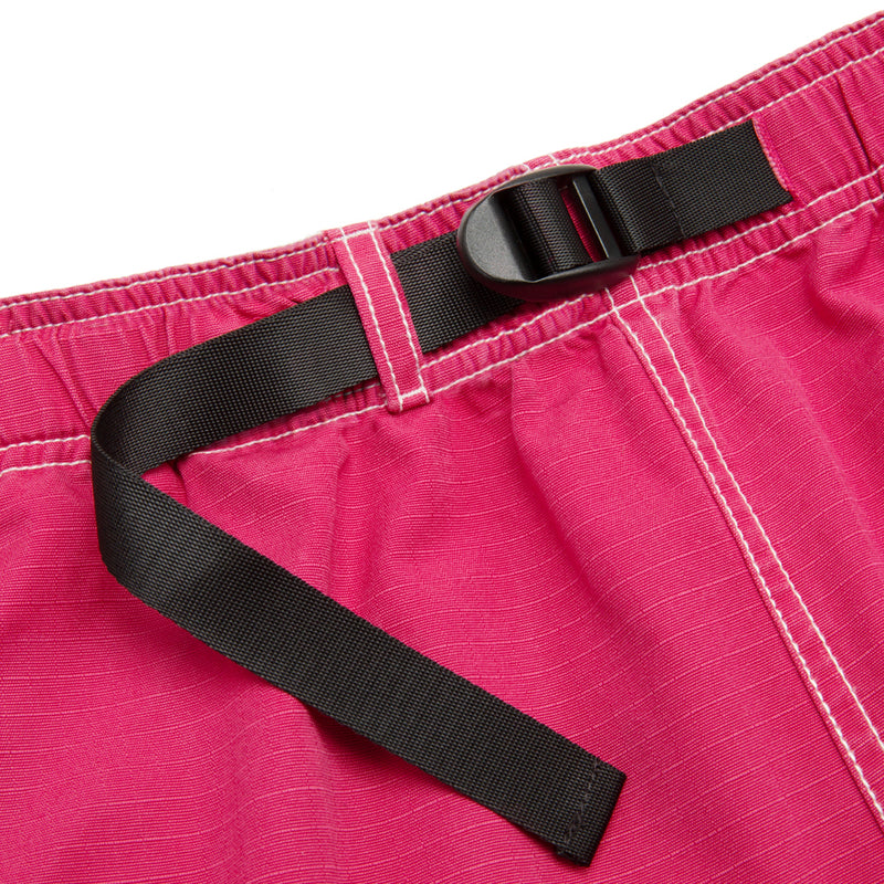 stussy 112283 ripstop mountain short magenta