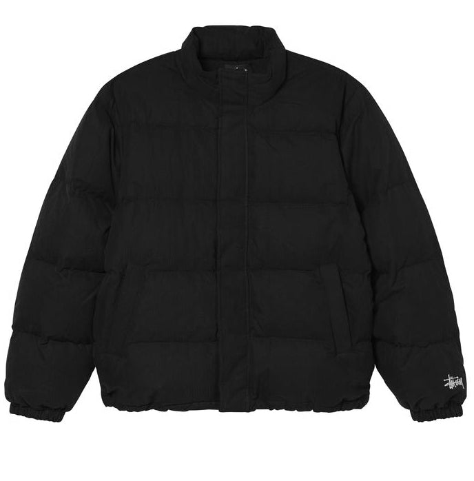 STÜSSY RIPSTOP DOWN PUFFER JACKET // BLACK – Collateral