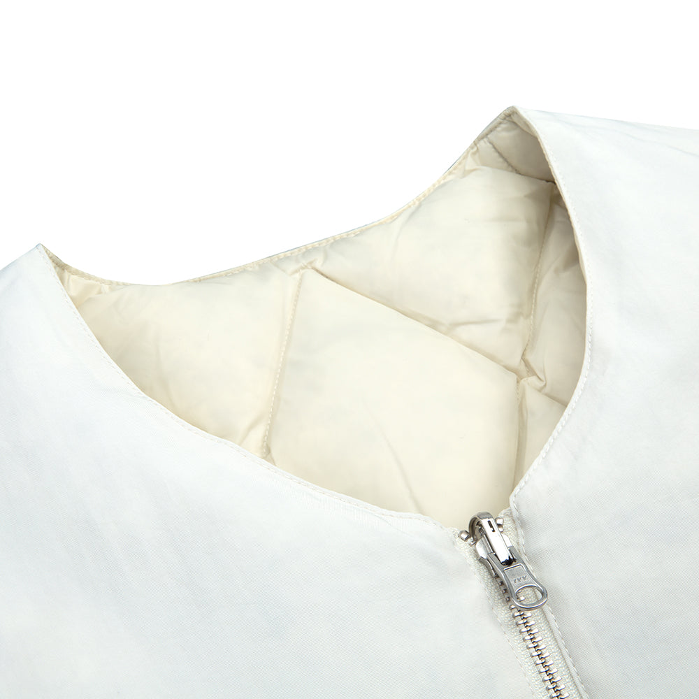 STÜSSY REVERSIBLE QUILTED VEST // CREAM – Collateral