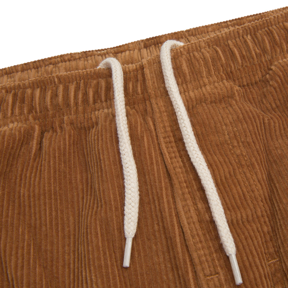 stussy 116567 wide wale cord beach pant copper