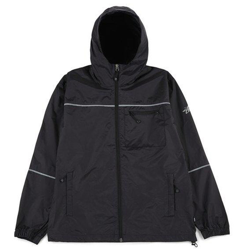 STÜSSY 3M NYLON JACKET // BLACK