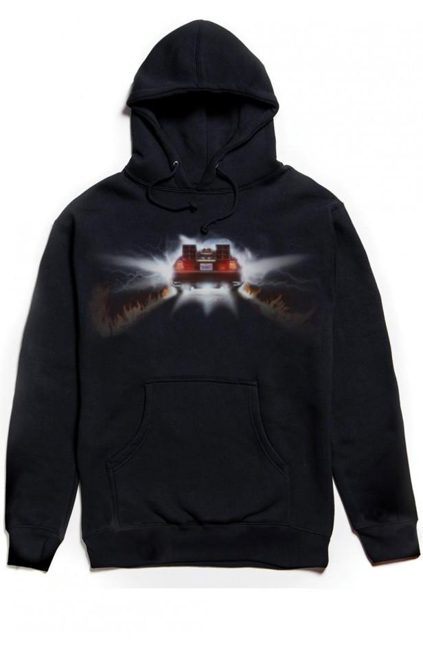 THE HUNDREDS 88 PULLOVER HOODED SWEATSHIRT // BLACK-The Collateral