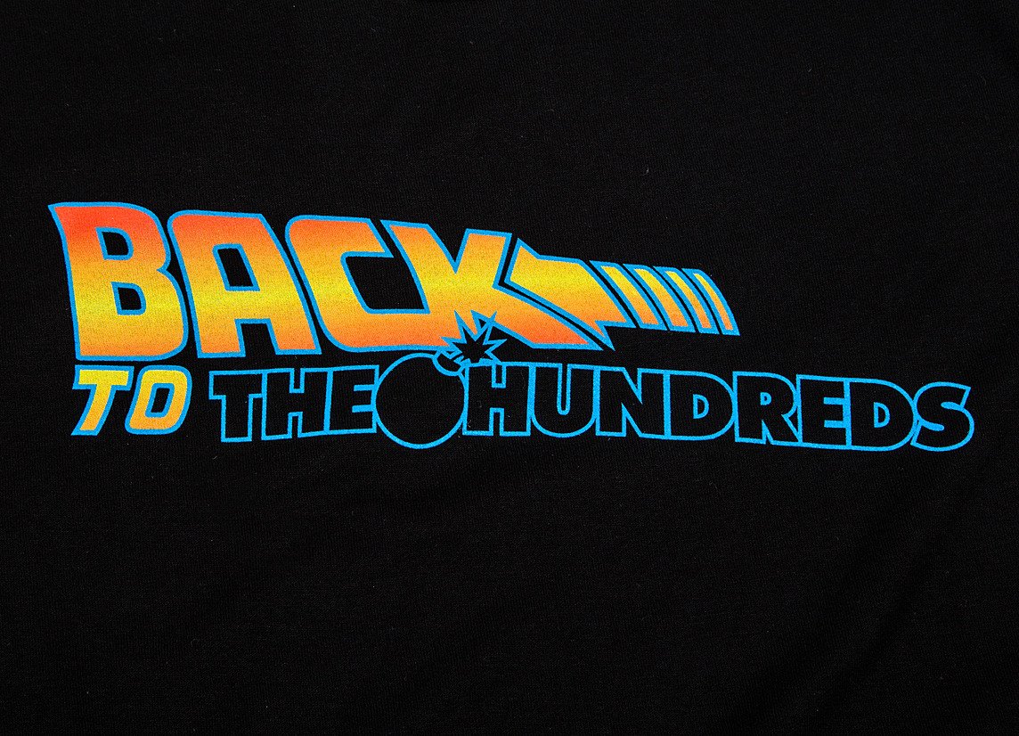 THE HUNDREDS BACK TO THE HUNDREDS T-SHIRT // BLACK-The Collateral