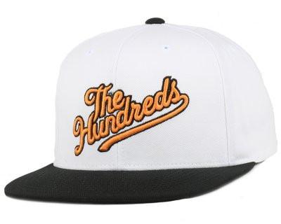 THE HUNDREDS SLANT TAIL SNAPBACK // WHITE-The Collateral