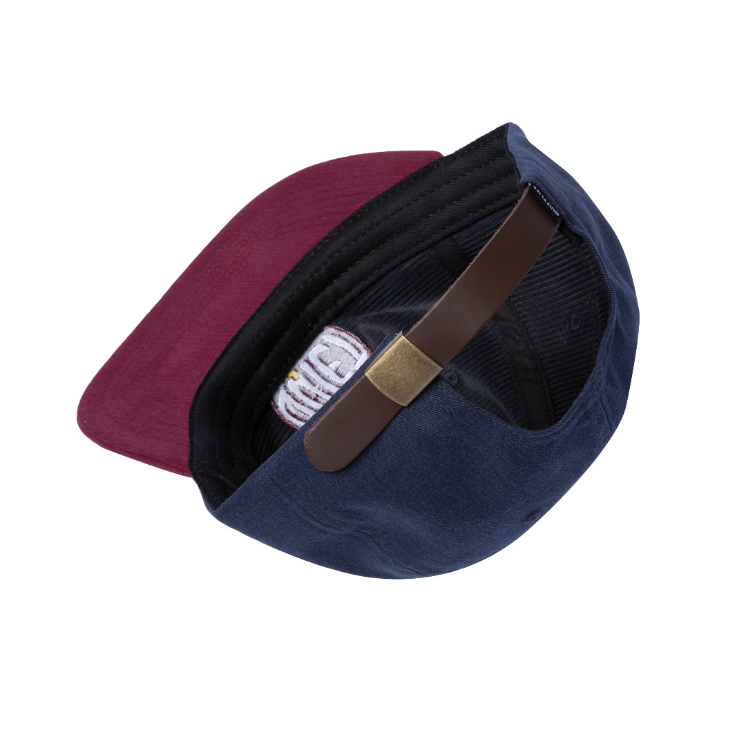the quiet life 22SPD2 2166 NVY RED corbier polo hat navy red