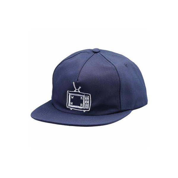 WKND TV Snapback Hat // NAVY-The Collateral